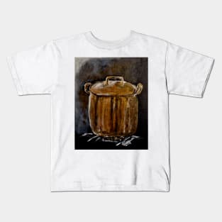 Old Copper Pot Kids T-Shirt